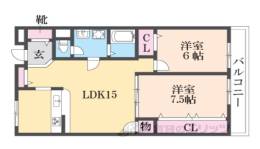 フレイグランス久我間取り図面