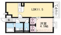 ベル・エキップ間取り図面