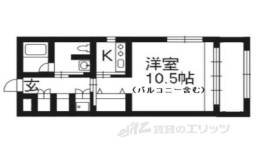 エスアンプレミア御所北間取り図面