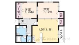 ネオガーランド御所南間取り図面