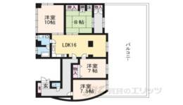 サザンシャトー間取り図面