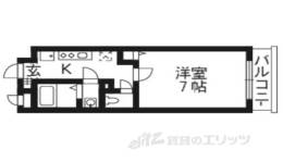 グリシーヌ京都西院間取り図面