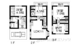 貸家間取り図面
