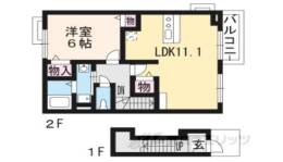 カーサ・イリーデ間取り図面