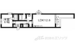 ブローニュ府庁前間取り図面
