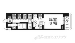 ベラジオ五条堀川間取り図面
