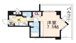 ＤＥＴＯＭ－１三条通間取り図面