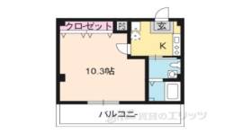 フラッティ円町北間取り図面
