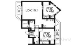 PARK HILLS OYAKE VILLA 4間取り図面