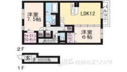 ヴェルコートＢ棟間取り図面