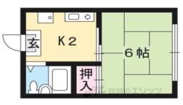 コーポさかえ間取り図面