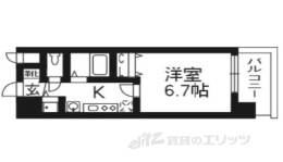 スワンズ京都五条大宮間取り図面