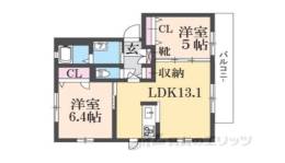 ベラ　シェーナ　Ｂ棟間取り図面