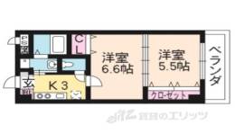 シルクシティ花・紫明間取り図面