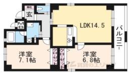 Ｌａ　ｍｏｄａ麩屋町間取り図面