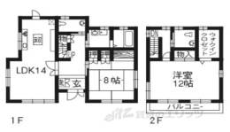 貸家間取り図面