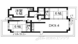 ルネ墨染間取り図面
