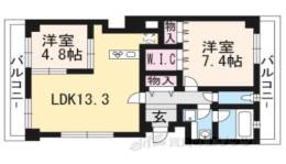 かぐら坂荘間取り図面