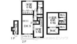 ルームス花水木間取り図面