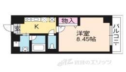 フラット　オク　ａ間取り図面