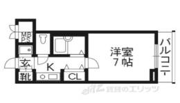リーガル京都河原町３間取り図面