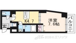 セラヴィ新丸太町間取り図面