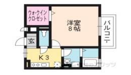 WEST SEVEN間取り図面