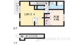 ミオアンジェラＢ棟間取り図面