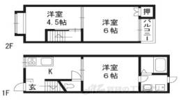 貸家間取り図面