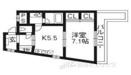 Ｕｌｕｒｕ東向日間取り図面