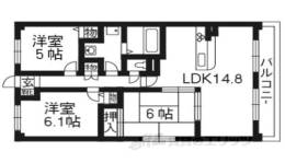 ディエトロ北山間取り図面