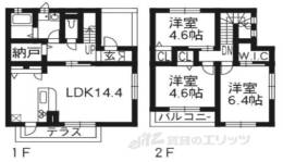 フォレスタ宝ヶ池間取り図面