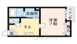 レイクサイドヒエイＡ棟間取り図面