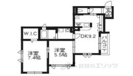 メゾン和泉式部間取り図面