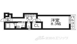 フォレストメゾン知恩院前間取り図面