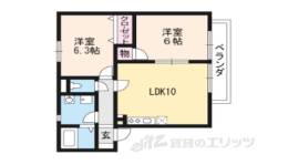 グリーンタウンＤ間取り図面