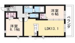 ヘーベルメゾン洛南間取り図面