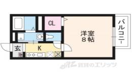 エルメゾン・フルール間取り図面
