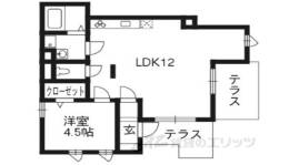 フィット勧修間取り図面