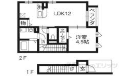 フィット勧修間取り図面