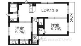 キャニオンテラス８間取り図面