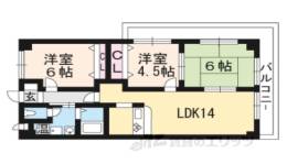 グランディ栗の木２間取り図面