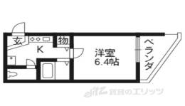 パラドール西院PART３間取り図面