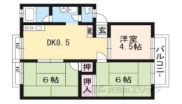 ハイツ北浦間取り図面