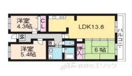 グランシャリオ草津間取り図面