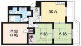 グランヴェールオオノ間取り図面