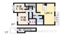 シーザリオＢ棟間取り図面