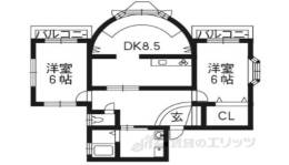 フォルム鴨川公園間取り図面