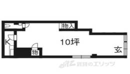 西大路五条店舗事務所間取り図面