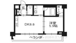 プリオーレリベルタ桂Ａ間取り図面